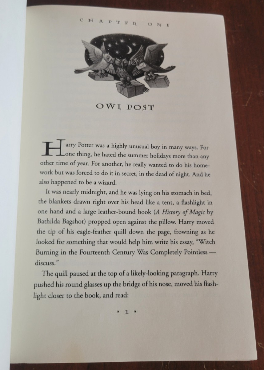 Harry Potter and the Prisoner of Azkaban – JK Rowling – 1st US Ed/1st Print 1999