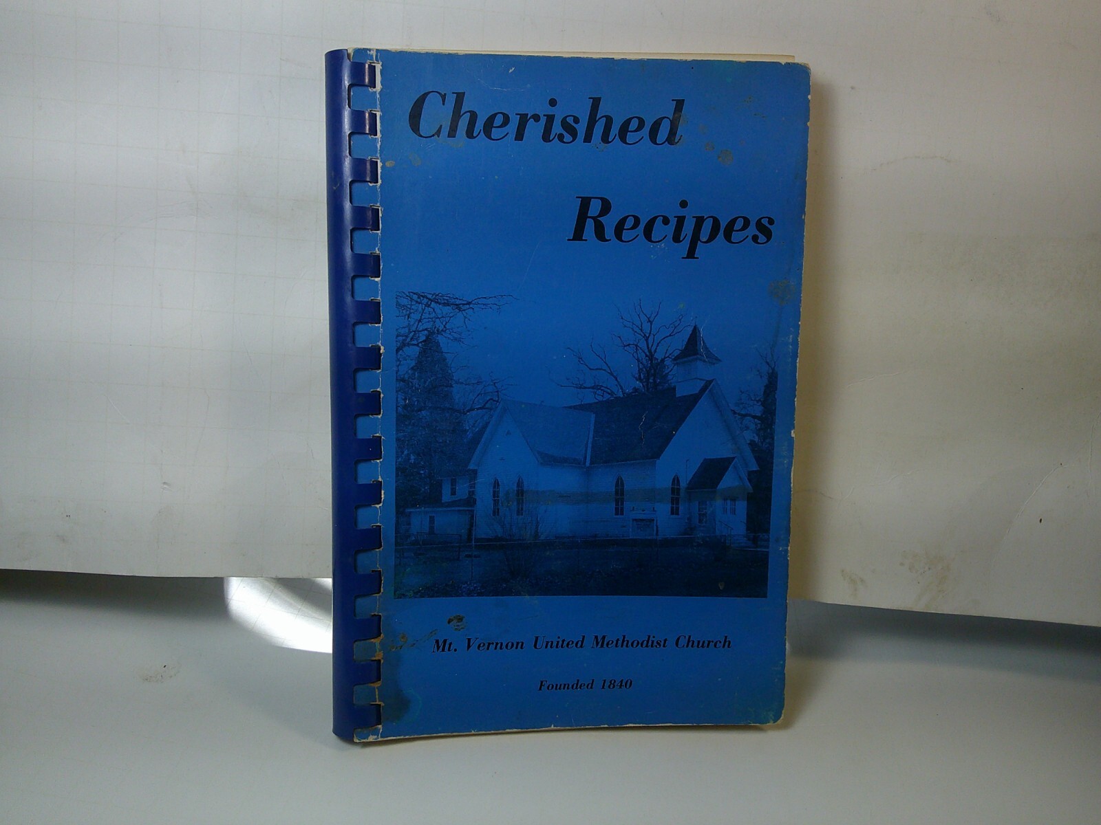 CHERISHED RECIPES MT VERNON UNITED METHODIST CHURCH COOKBOOK OLD SPIRAL SC