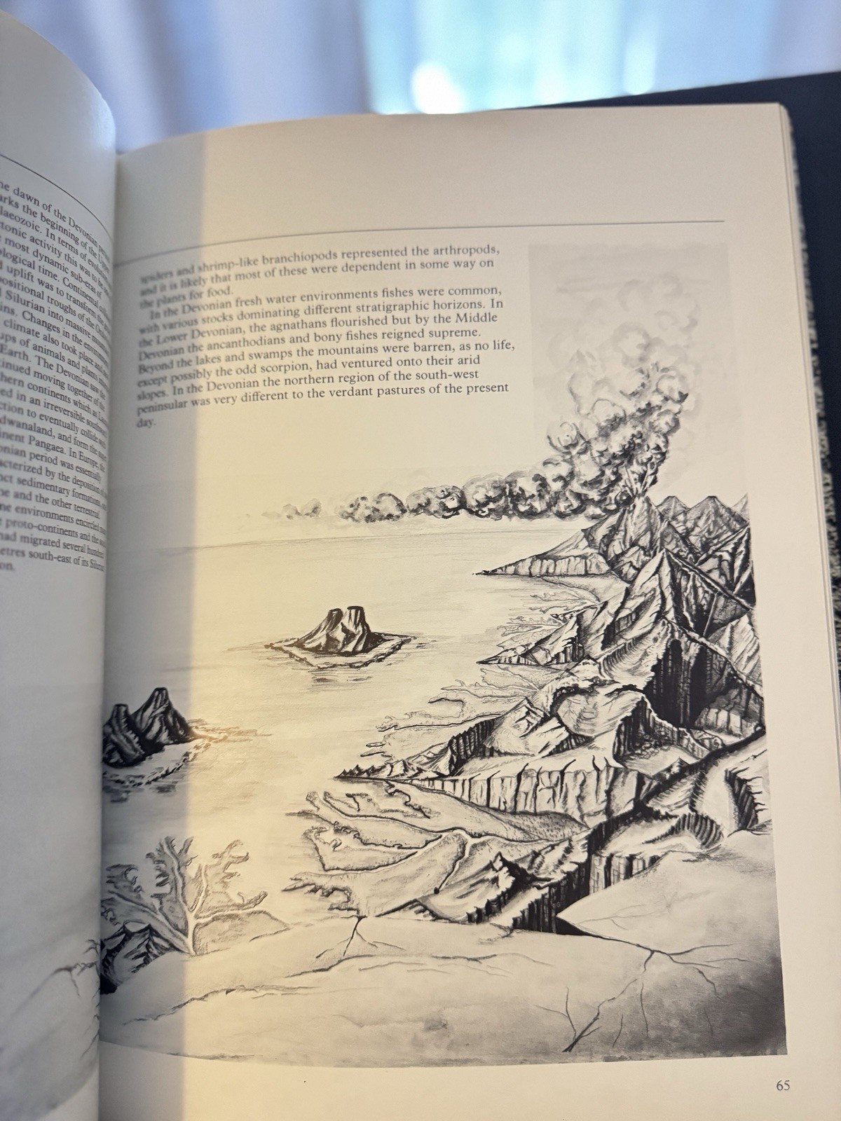 Prehistoric World | by Richard Moody | 1980 HC/DJ | Paleontology | Dinosaur