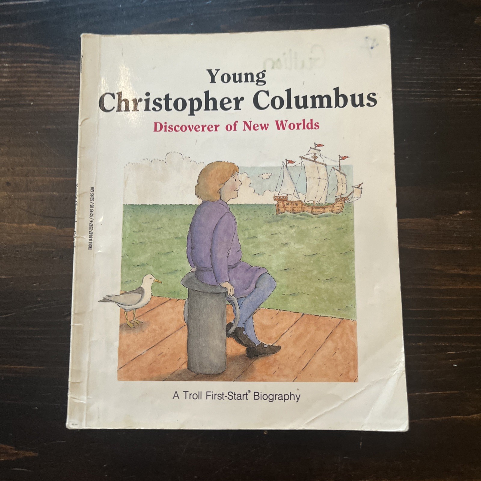Lot Of 3 Vintage Christopher Columbus Picture Books Biography, Class Library