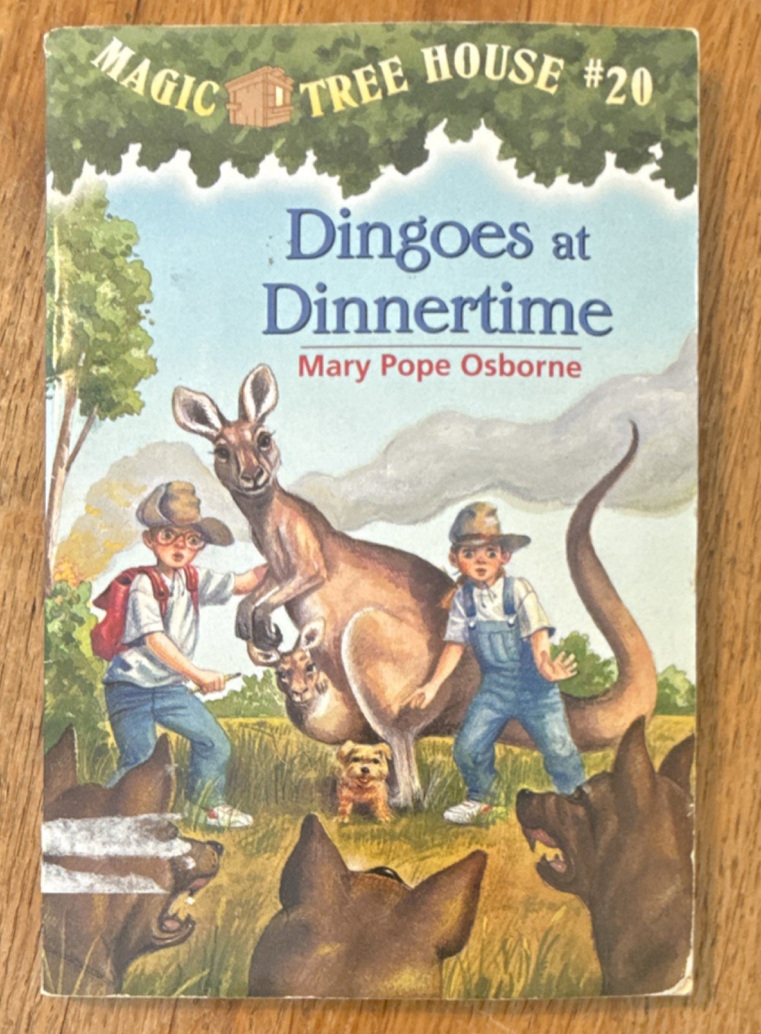 Magic Tree House Dingoes at Dinnertime by Mary Pope Osborne Paperback Illustrat…