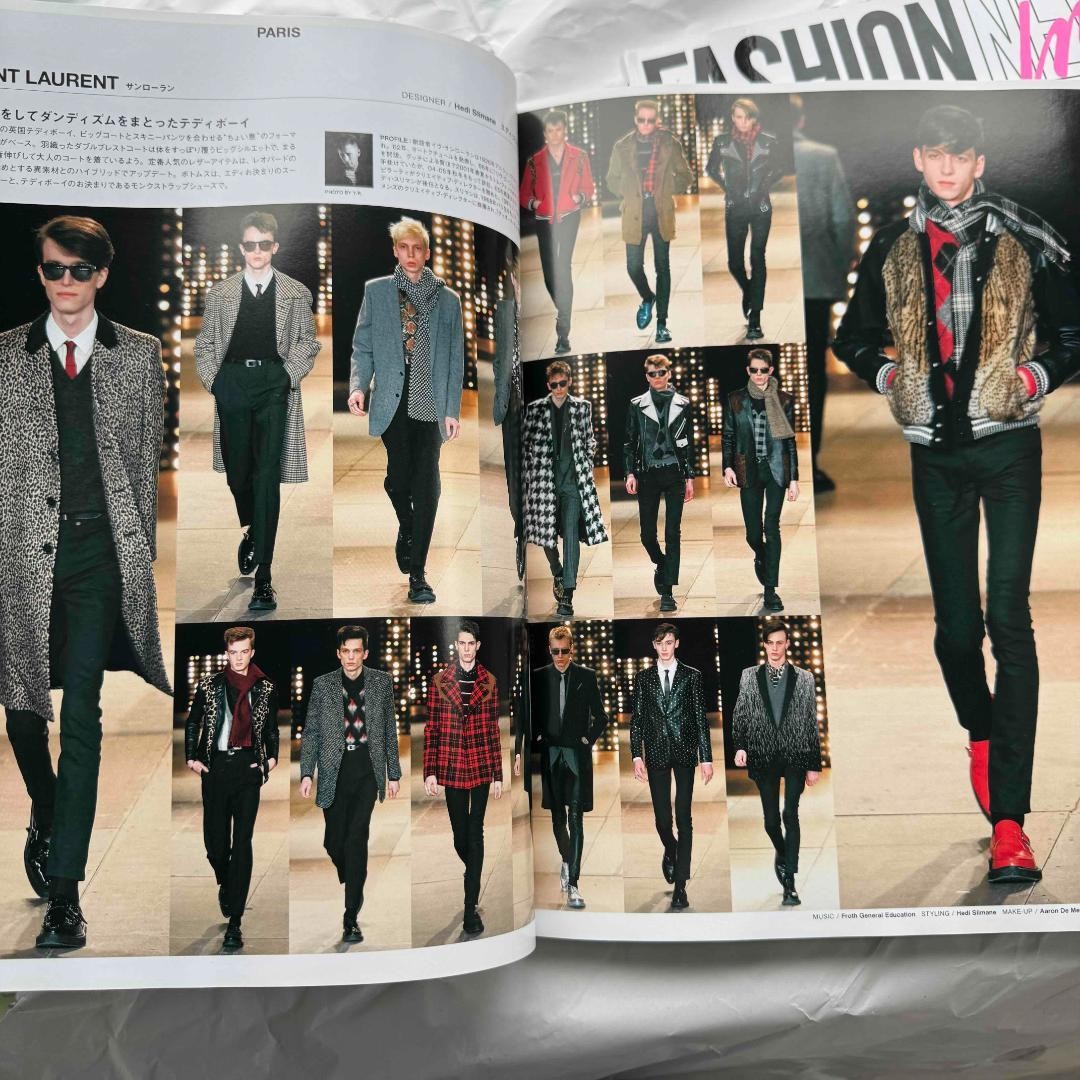 Fashion News Men’s Mag 2014-2015 April Issue Saint Laurent Gucci Raf Simons G-Dr