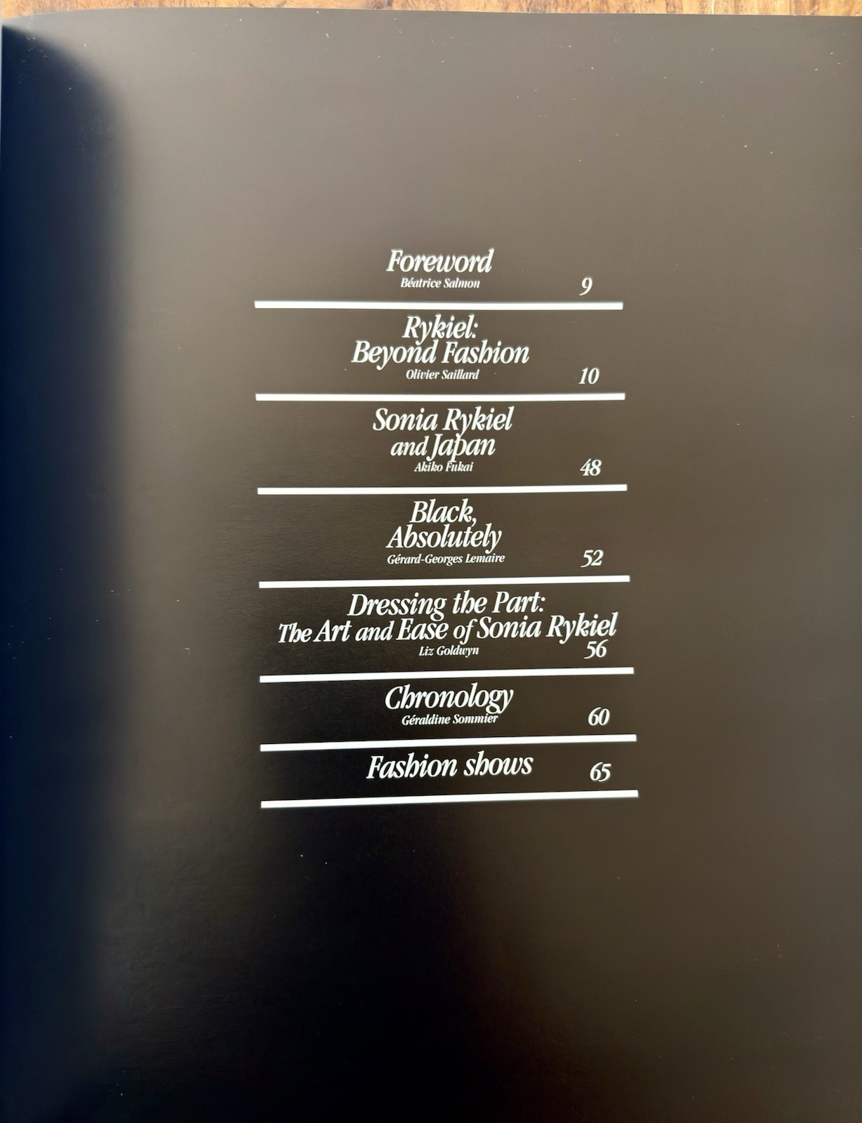 Sonia Rykiel By Oliver Saillard hardcover