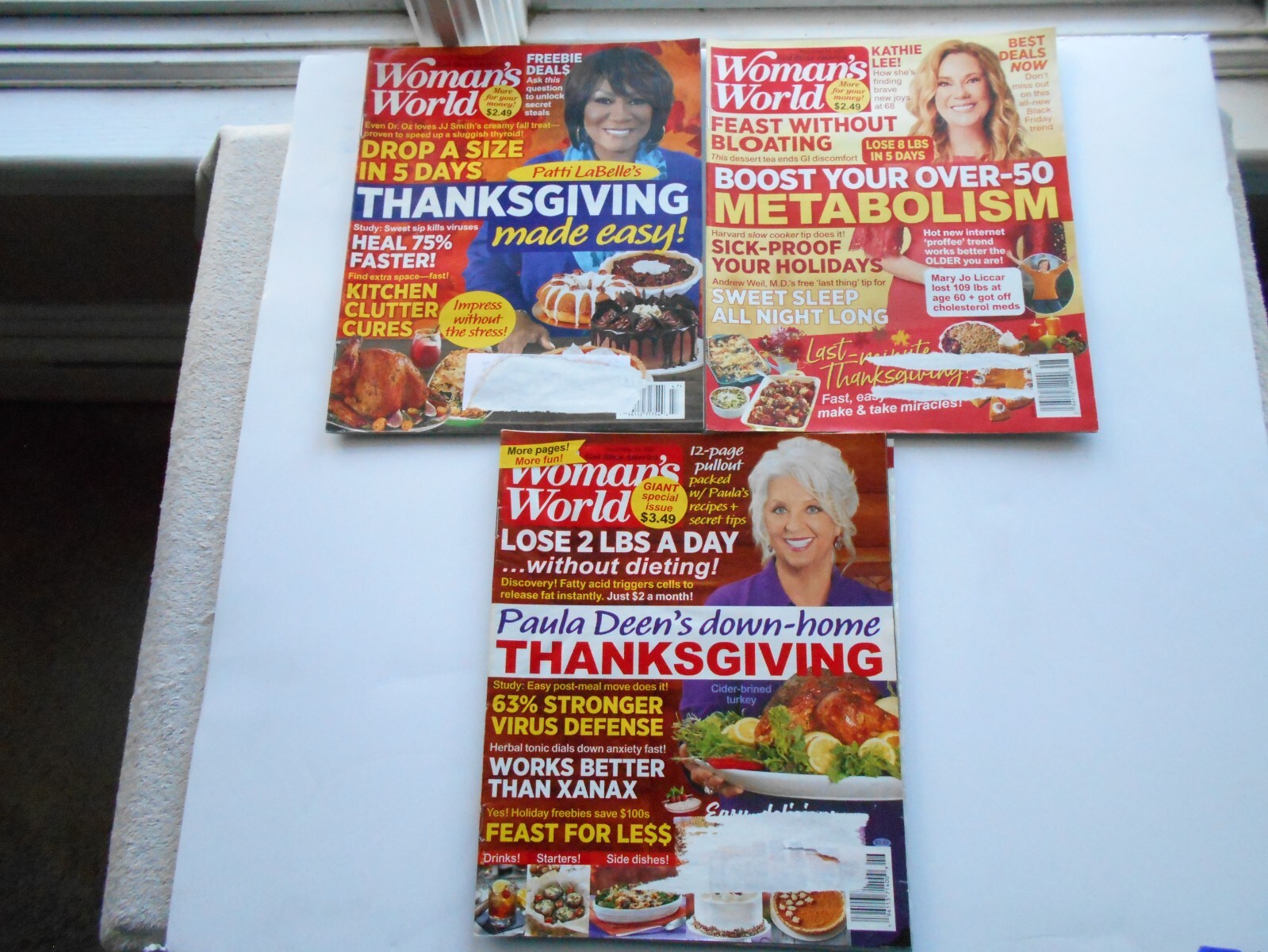 WOMAN’S WORLD Magazine LOT 15—NOVEMBER 22,2021–MAY 27,2024–(#7)