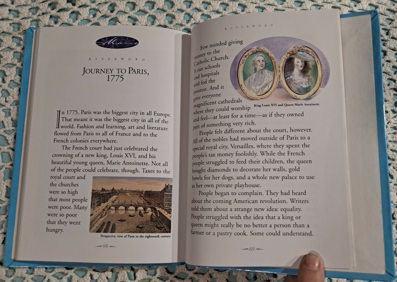 Girlhood Journeys Ser.: Marie: An Invitation to Dance, Paris 1775, ex-library
