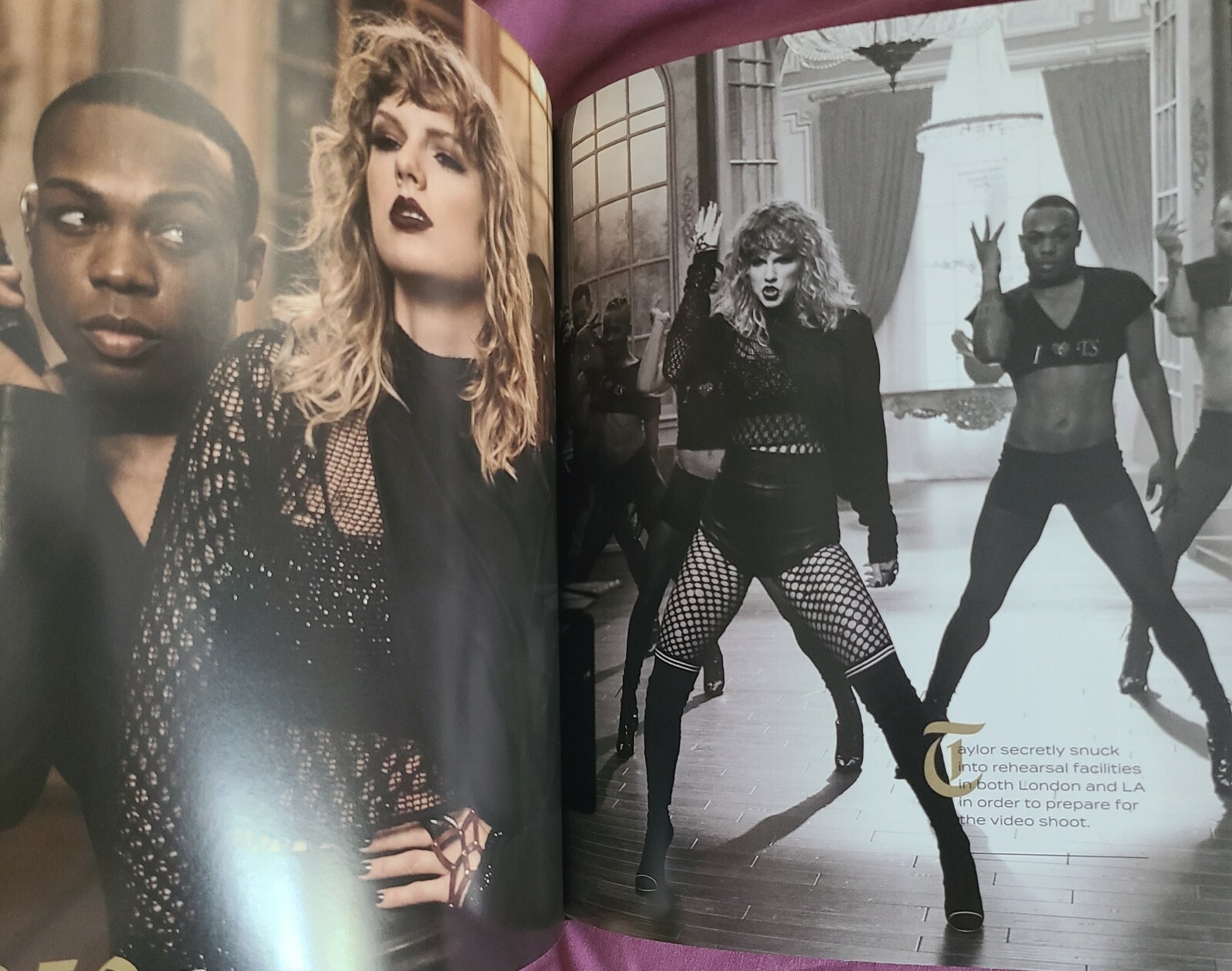 TAYLOR SWIFT Reputation Limited Edition VIP Tour Book (Hardcover)