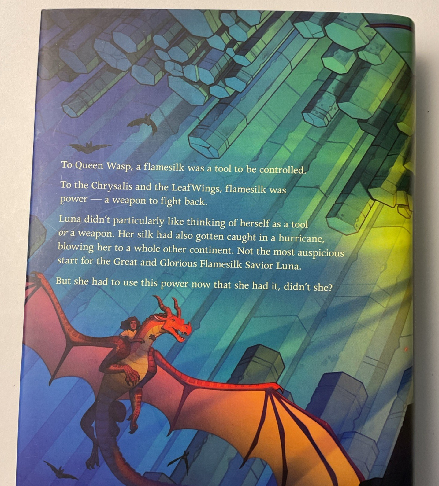 Flames of Hope (Wings of Fire #15) by Tui T. Sutherland (2022, Hardcover)