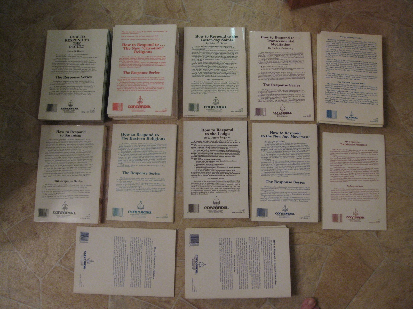CHRISTIAN WITNESSING – HOW TO RESPOND TO SERIES – Your Choice – 2 for $7.77
