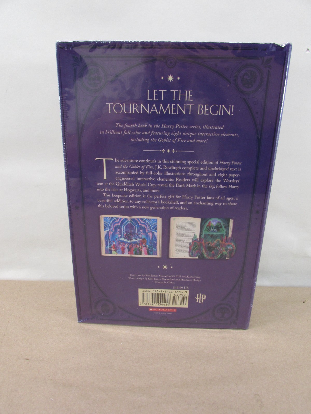 Harry Potter and the Goblet of Fire (Harry Potter, Book 4) (Interactive Illustra