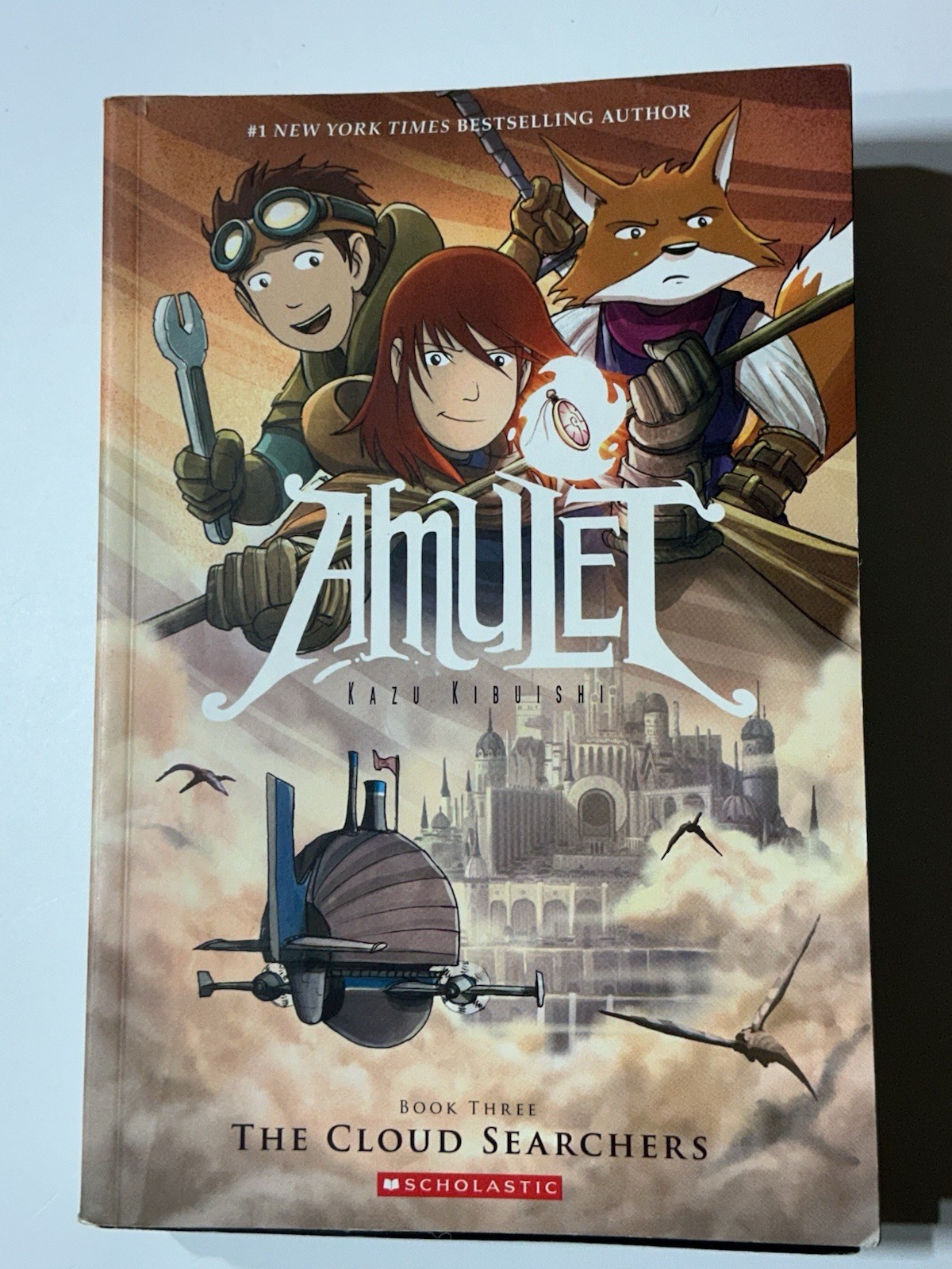 Lot 9 AMULET Books #1-9 Complete Series Set by Kazu Kibuishi Graphic Novels