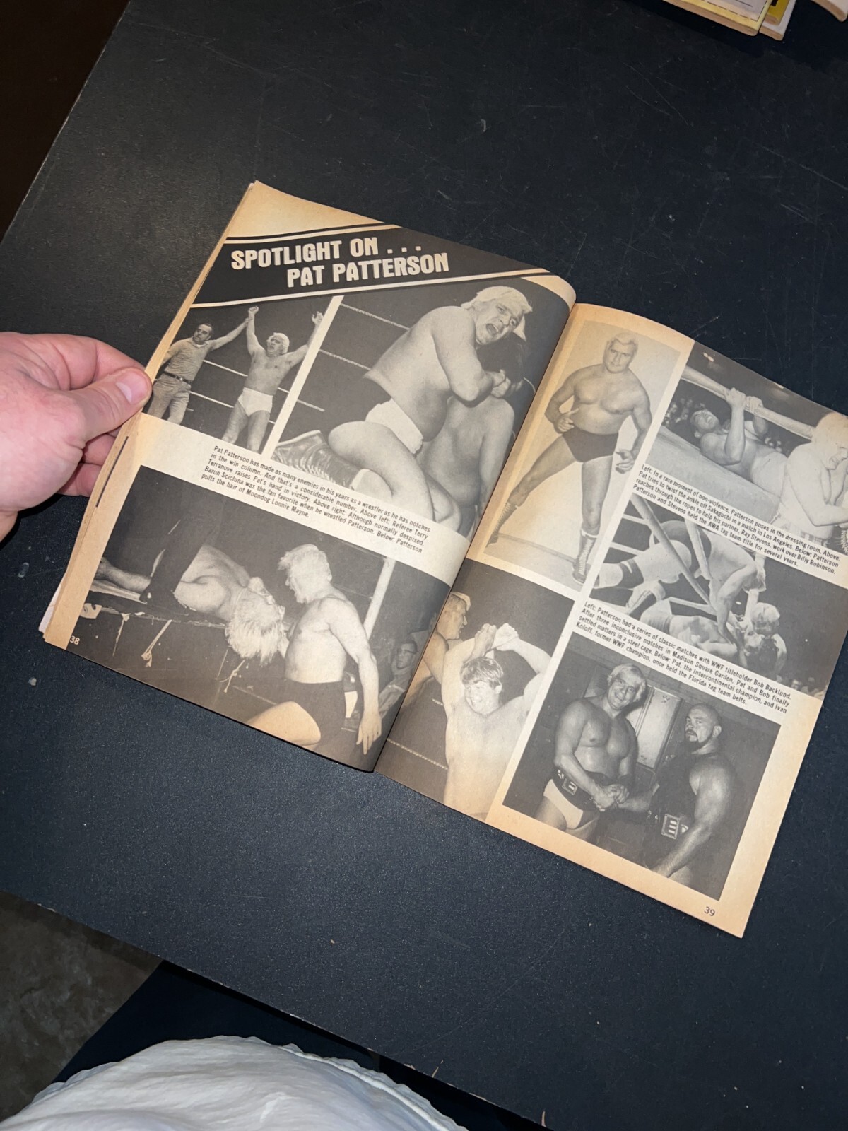 Sports Review Wrestling Magazine February 1980 Dusty Rhodes Cover NWA WWF WCCW