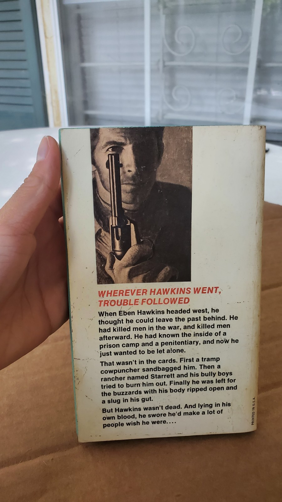 West of Cheyenne By Lee Hoffman Dell Publishing Western 1970 Paperback