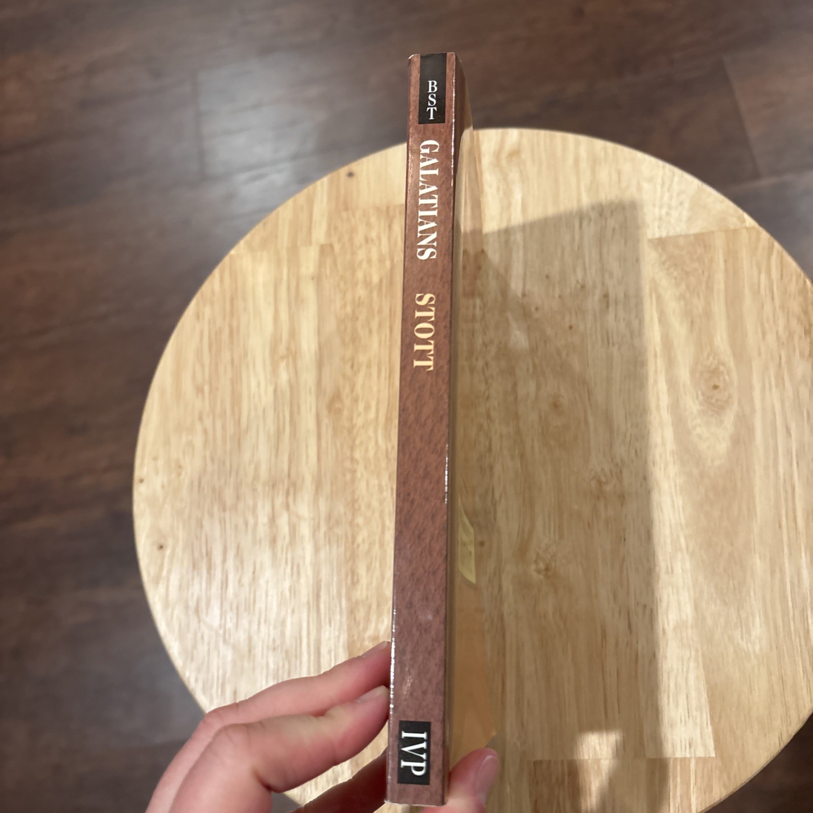 The Message Of Galatians By John R. W. Stott PB