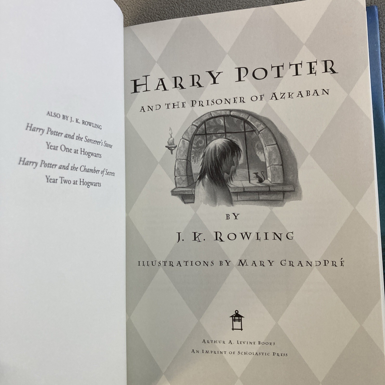 Harry Potter and the Prisoner of Azkaban -J.K. Rowling-1st Am. Edition-Misprint
