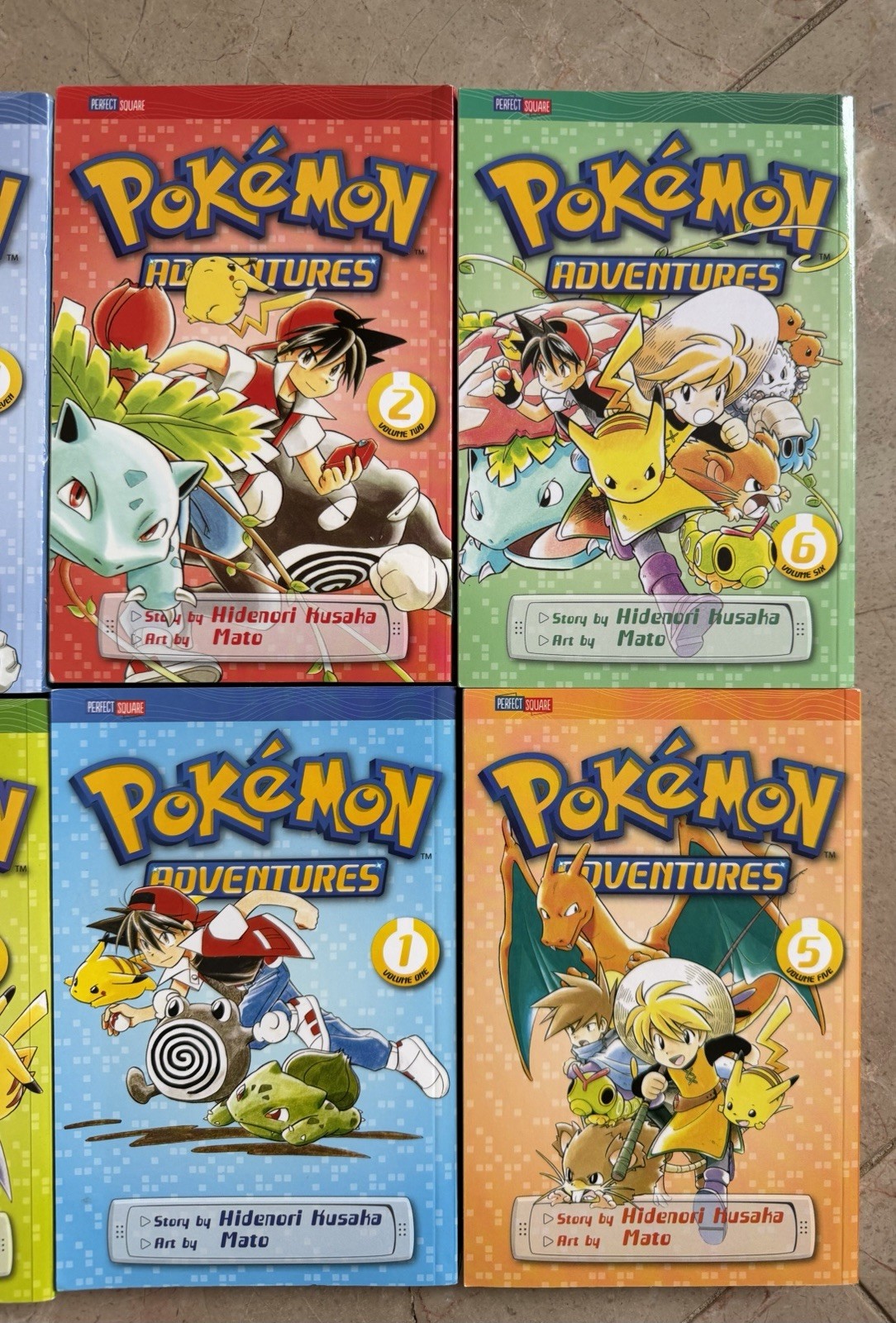 Pokémon Adventures Red and Blue Box Set (Set Includes Vols. 1-7) by Hidenori…