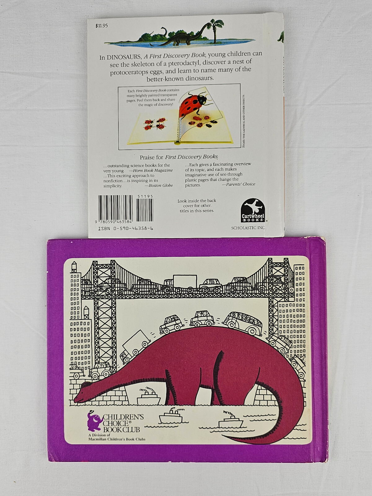 Dinosaurs A First Discovery Book & If The Dinosaurs Came Back by Bernard Most