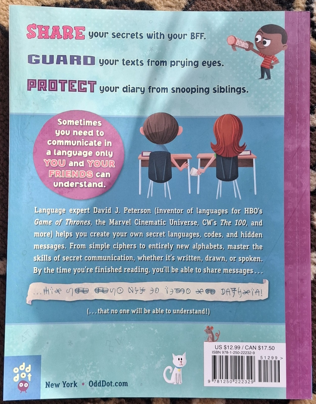 Create Your Own Secret Language: Invent Codes, Ciphers, Hidden Messages,and More