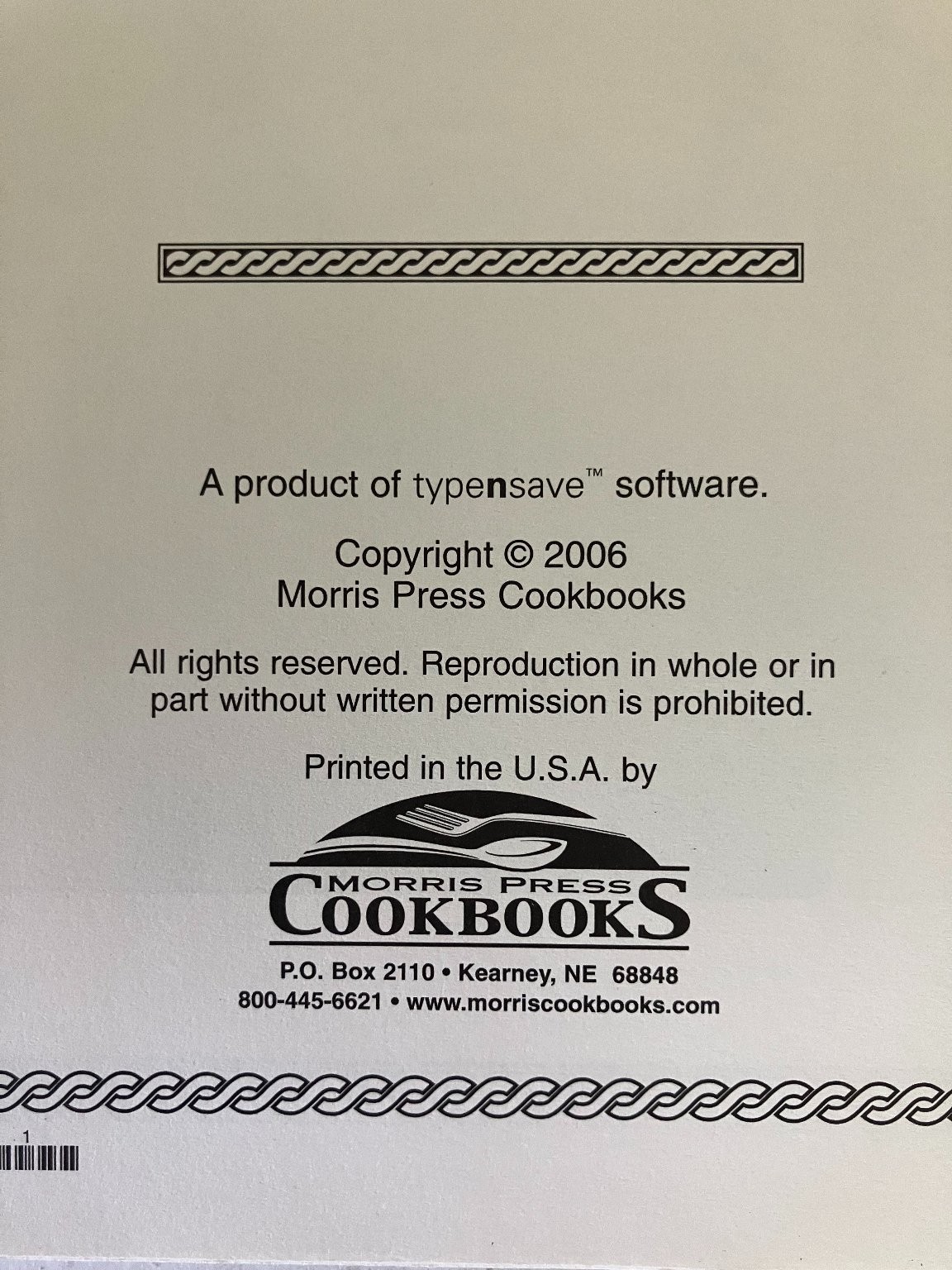 Laughter is Brighter Where Food is Best Cookbook 2006 Morris Press Spiral Bound