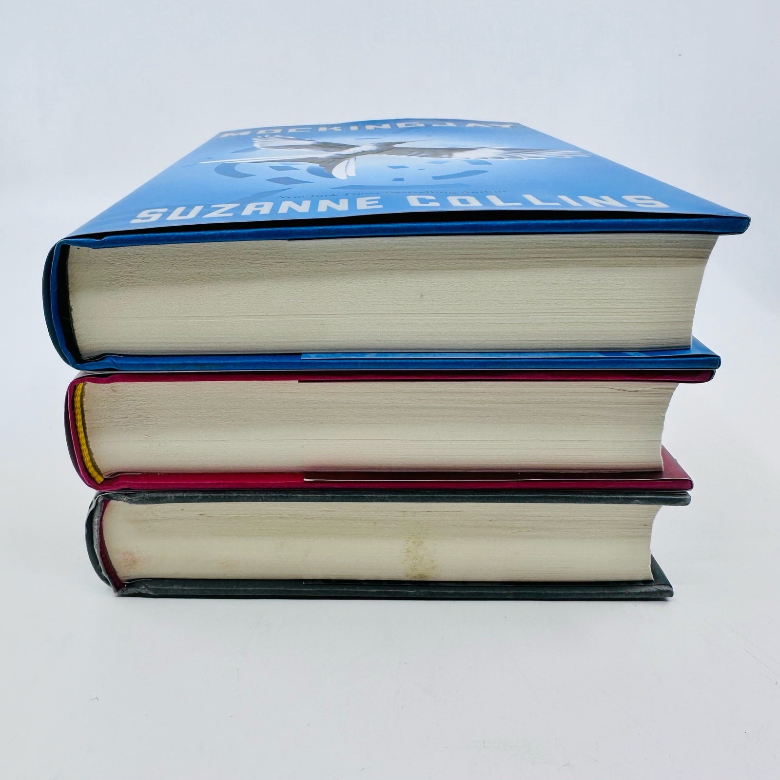 The Hunger Games Trilogy With Box by Suzanne Collins, Scholastic Press, Set of 3