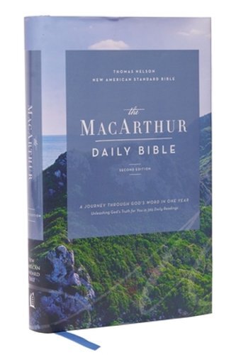 Nasb, MacArthur Daily Bible, 2nd Edition, Hardcover, Comfort Print by MacArthur