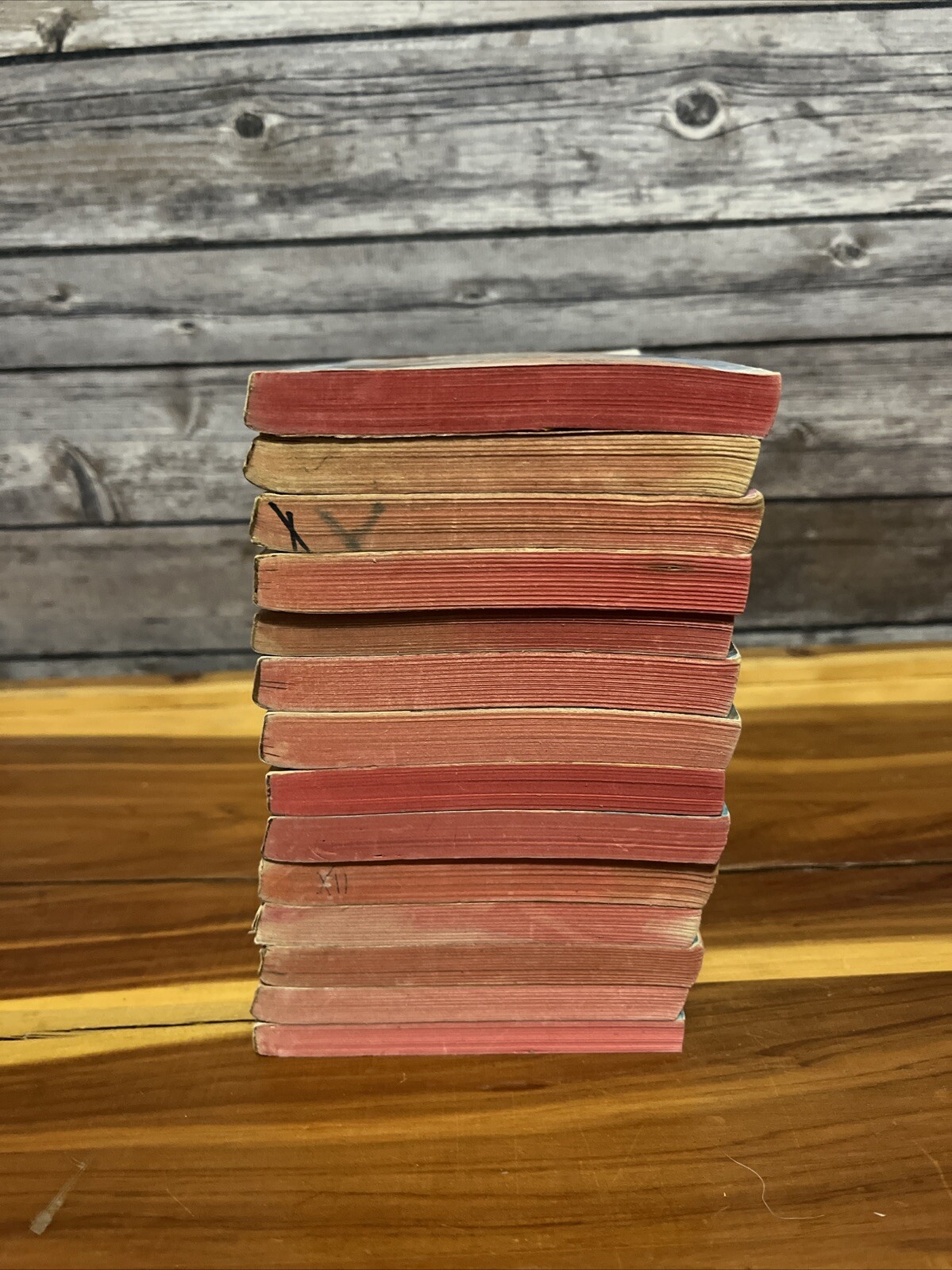 Lot of 14 Vintage Harlequin Romance Books 1970’s Red Page Edges Lot#34