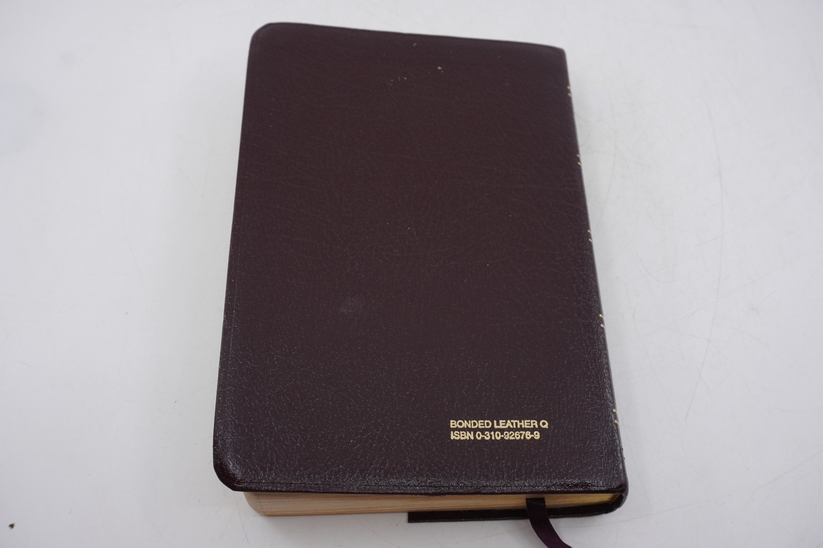 The Student Bible Zondervan 1996 NIV Brown Bonded Leather – Philip Yancey Notes