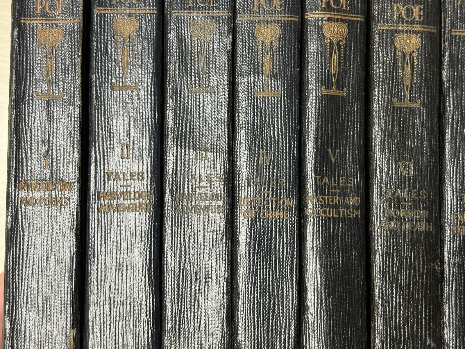 The Works of Edgar Allan Poe 1904, Comm. Edition, The Complete 10 Volume Set