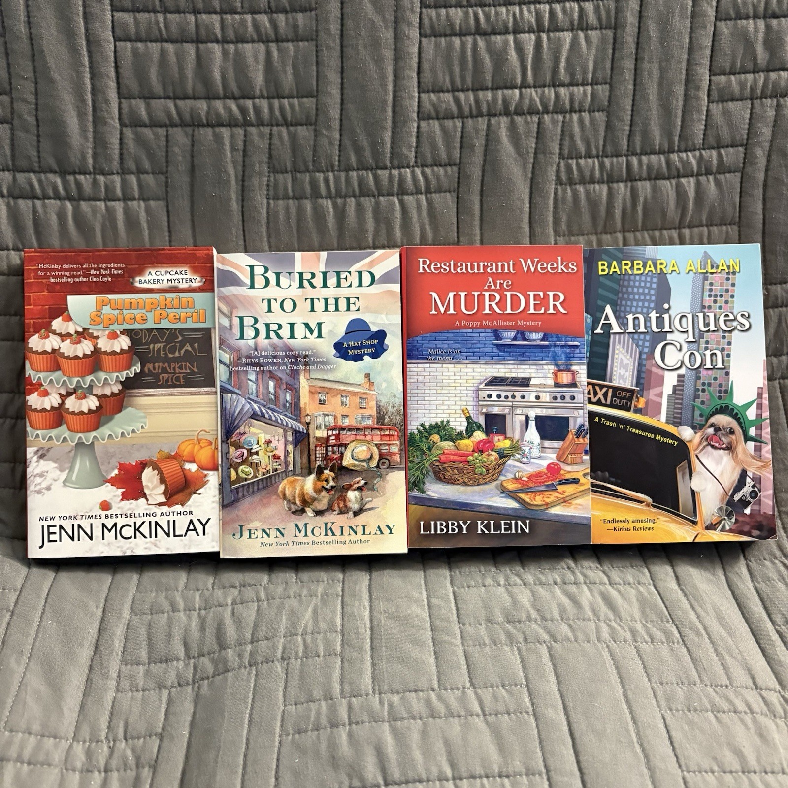 Cozy Mysteries Paperback lot of 20 Books – Mixed Authors