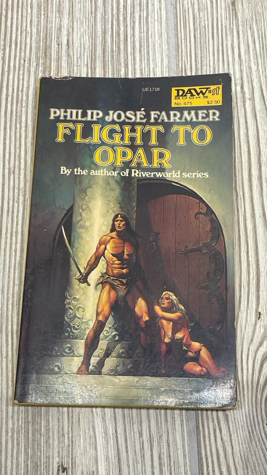 Philip Jose Farmer Flight to Opar Paperback DAW 1st Print June 1976 Illustrated