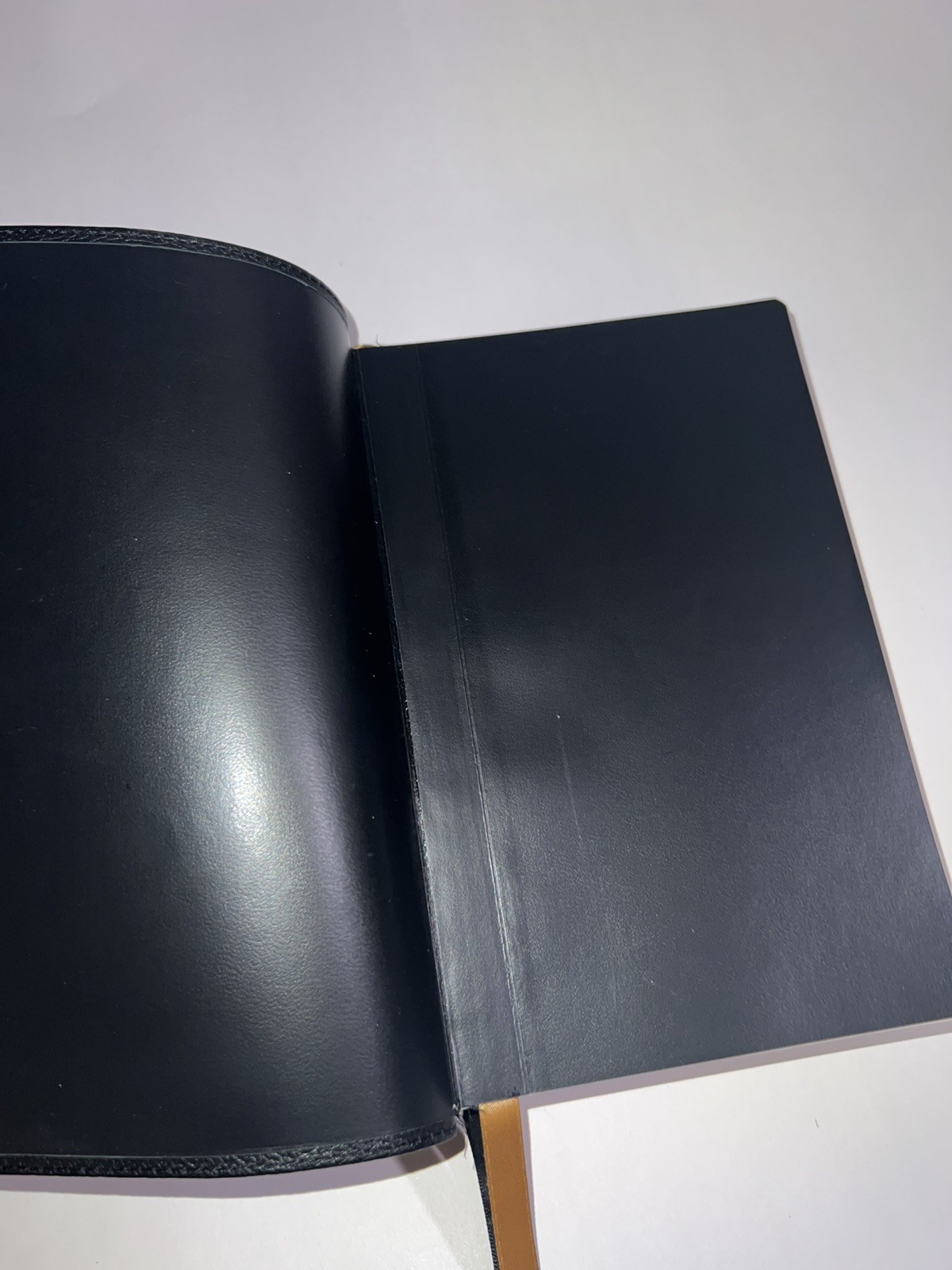 KJV Holy Bible Personal Size Sovereign Collection Black Leather by Thomas Nelson