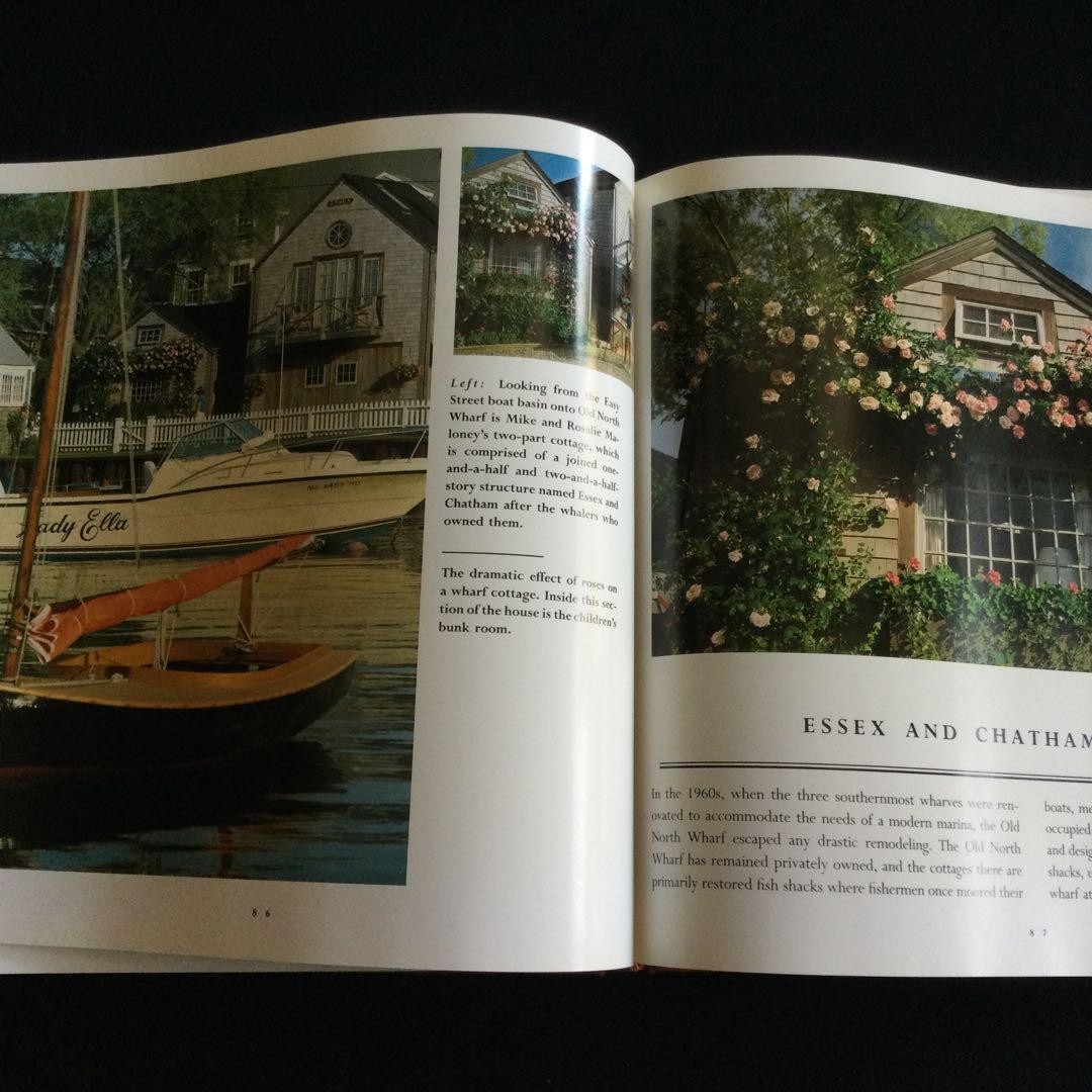 Nantucket Island Gardens & Interiors Photo Book, 230 Pages, Vintage Condition