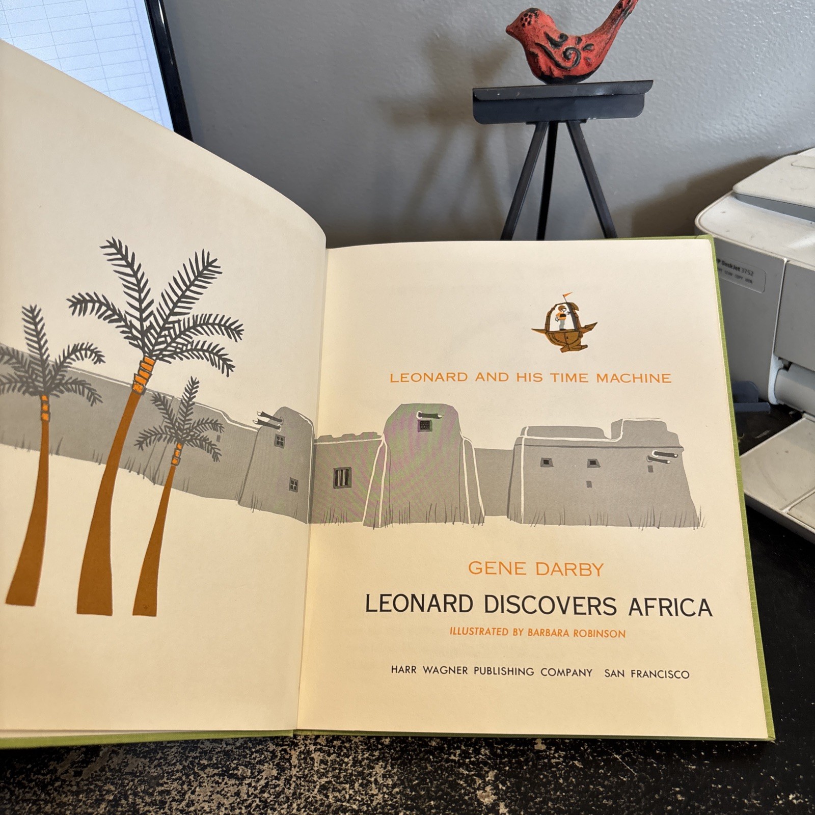 Leonard Discovers Africa By Gene Darby. 1967 HC Edition