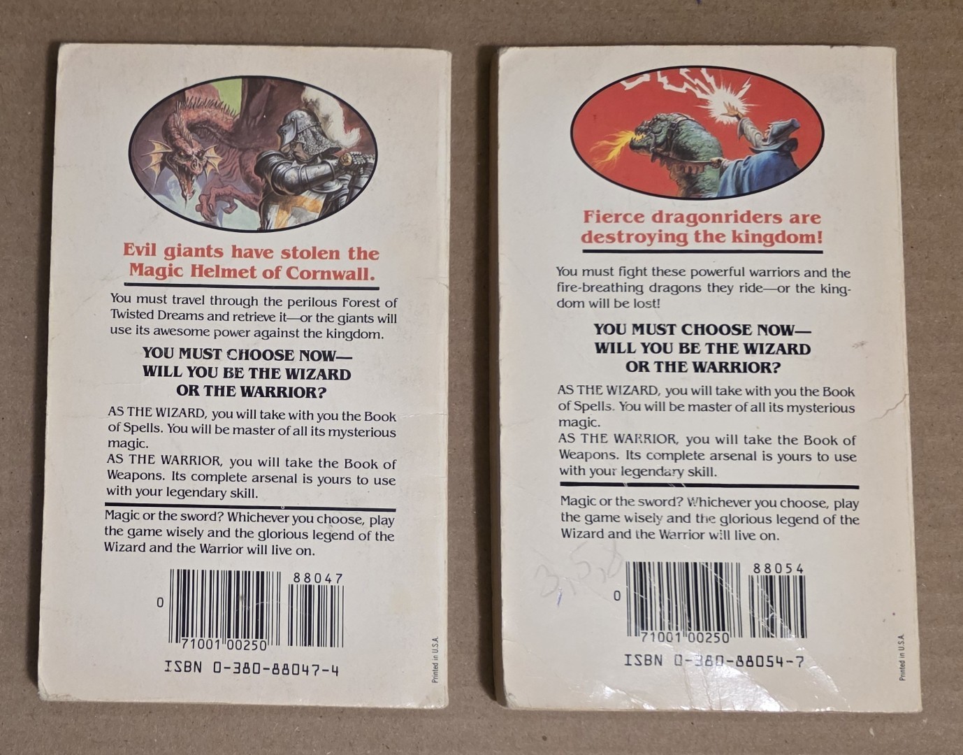 Wizards, Warriors & You – Books 1 & 2 – R. L. Stine & Eric Affabee