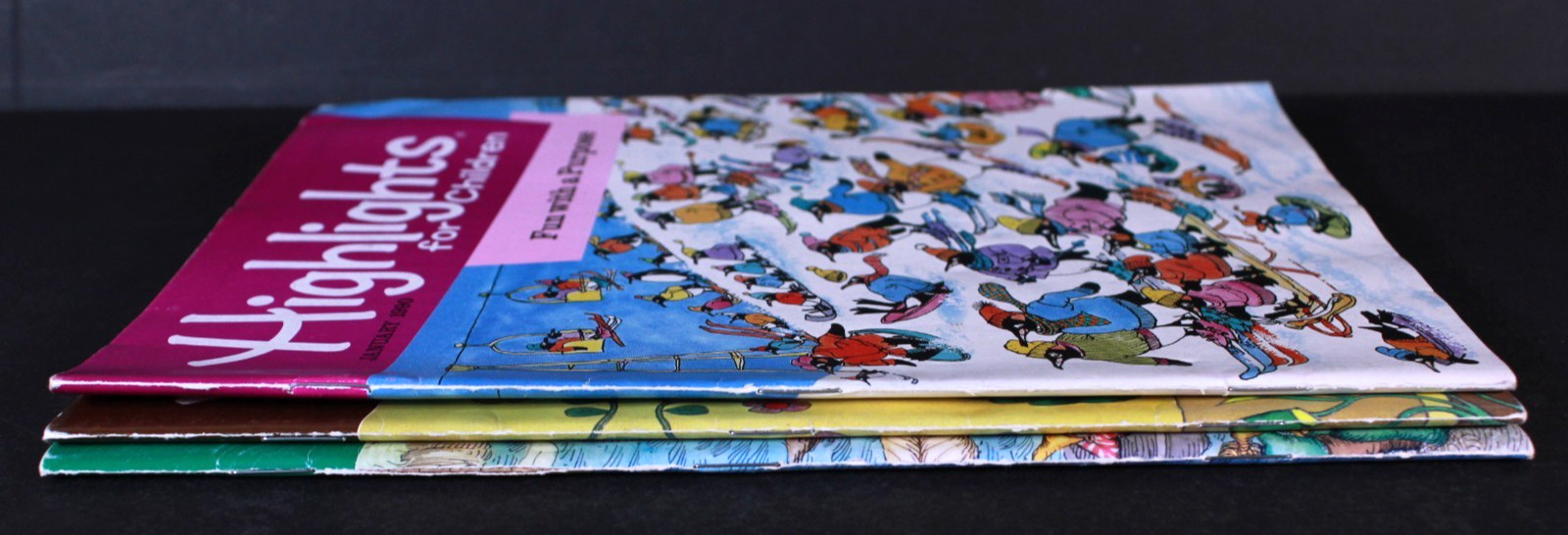 Highlights for Children Lot 3 Activity Books Unsolved Puzzles No Pen Markings