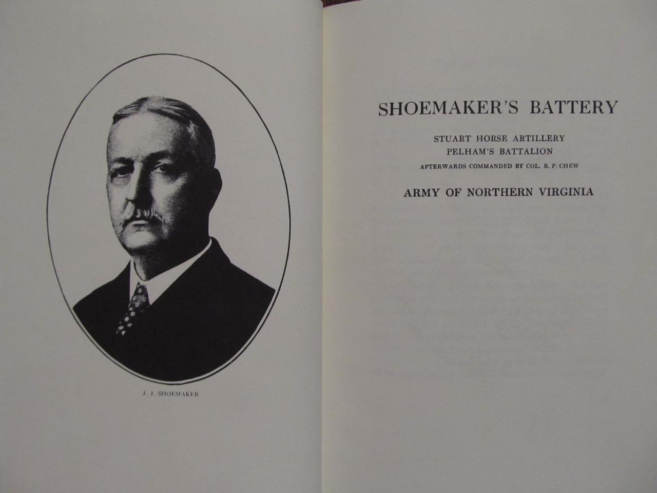 SHOEMAKER’S BATTERY STUART HORSE ARTILLERY PELHAM’S BATTALION – BRAND NEW