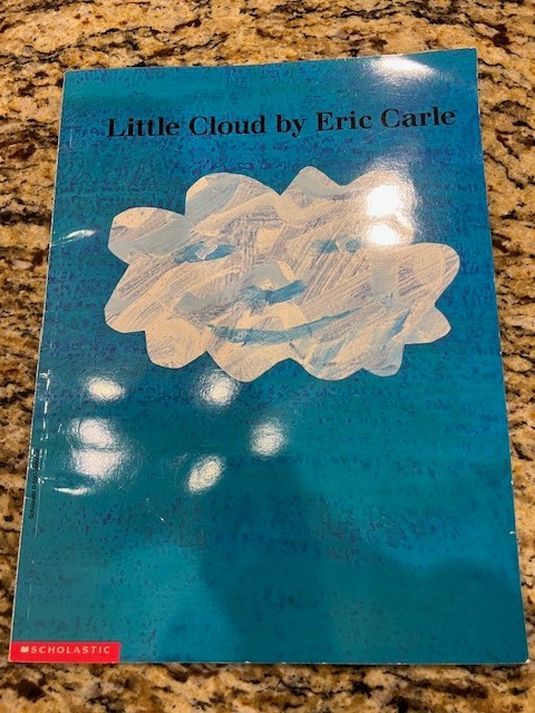 Little Cloud by Eric Carle Book & Cassette Set 🎧 1997 Scholastic Read-Along VTG