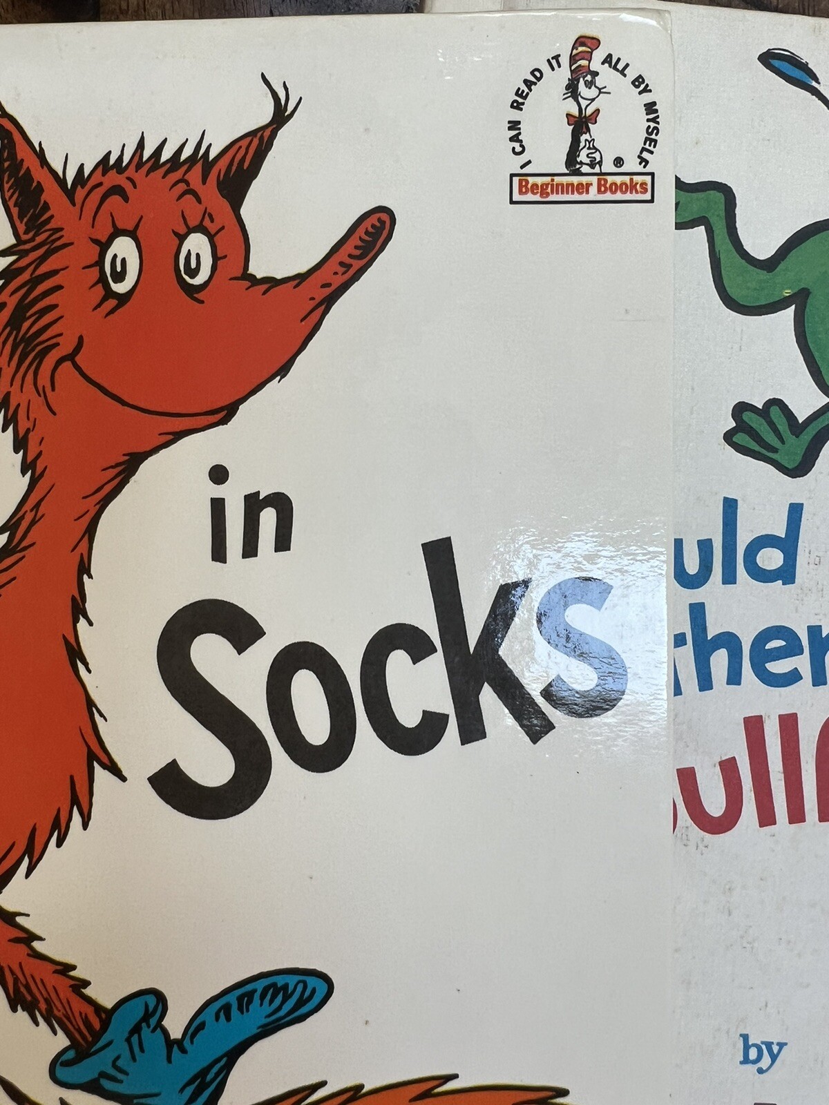 Dr. Suess Vintage 10 Beginner Books Mulberry Street Mr brown moo Fox In Socks