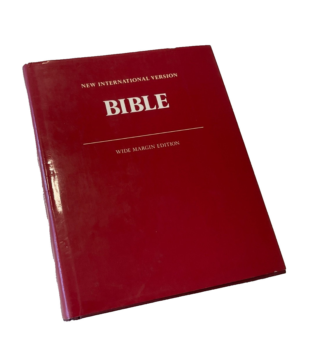 NIV Wide Margin Reference Bible Cambridge Hardcover Text 1984