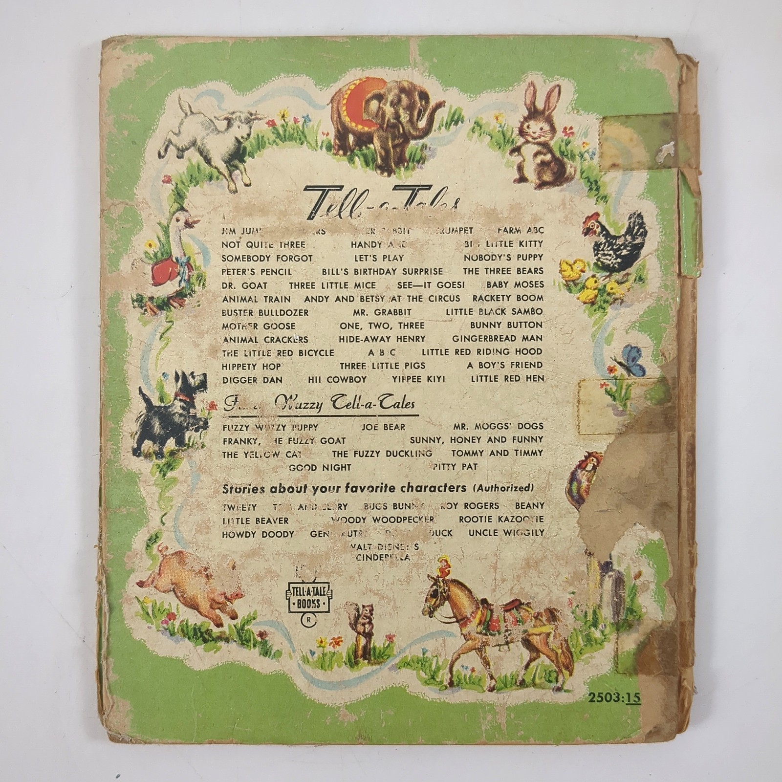 Three Billy Goats Gruff Tell A Tale Hardcover Book Lee J Ames 1954