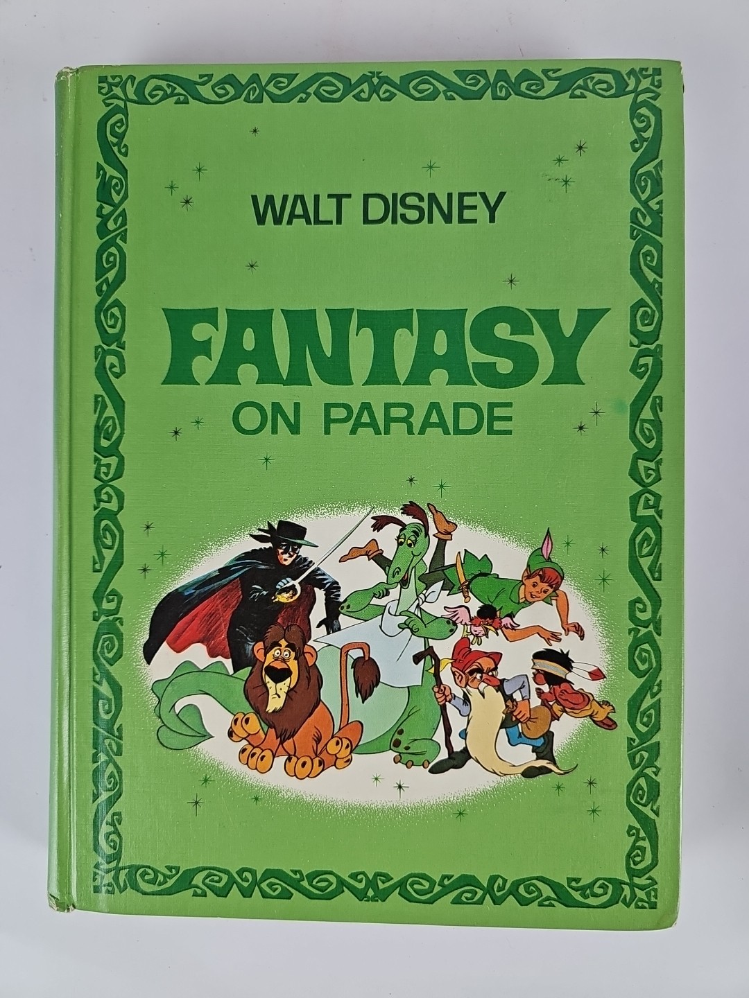Walt Disney Parade 4 Book w/Slipcase 1970 Fun Fantasy Fact Fiction Golden Press