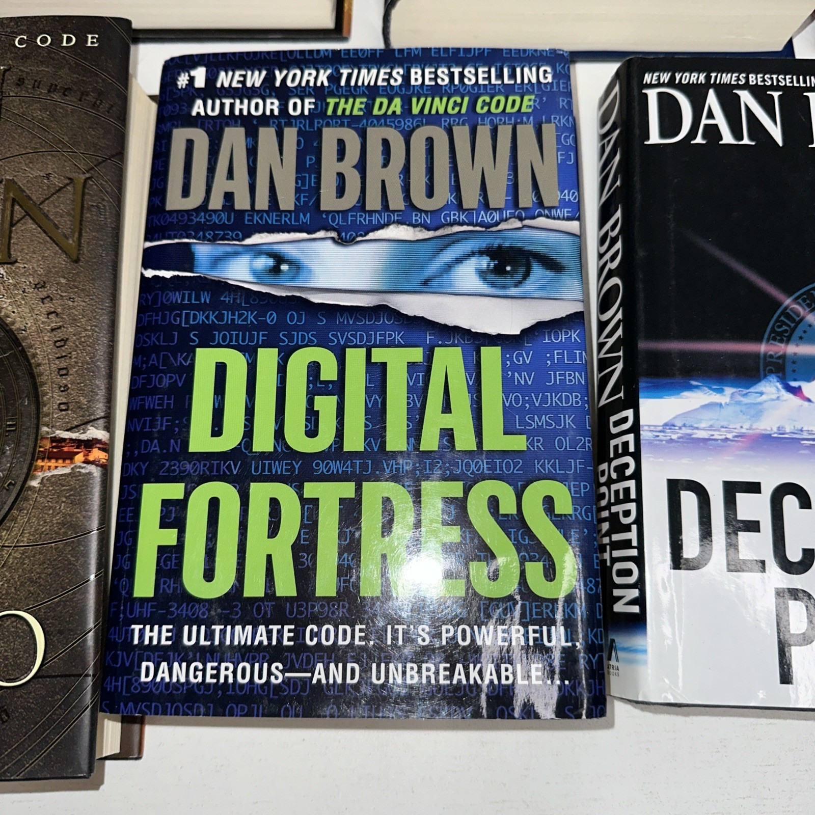 Dan Brown 7 Hardcover Book Lot Robert Langdon Series Set 1-7 HCDJ