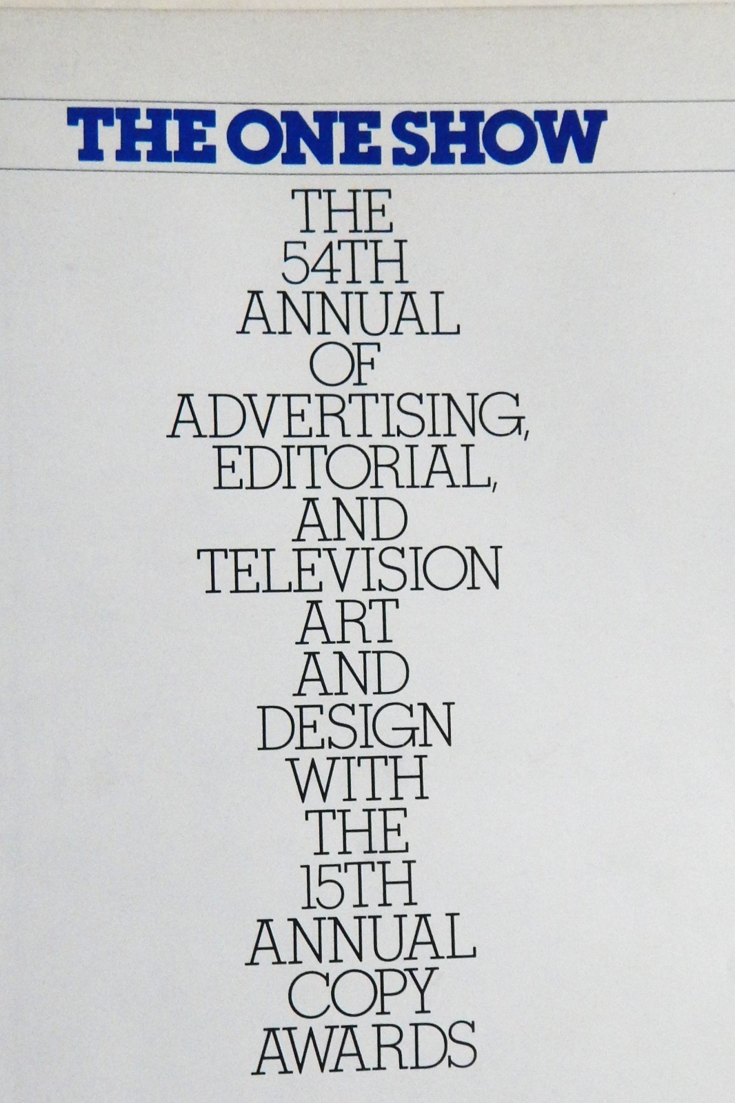 54th Art Directors Annual of Advertising Editoial & Televisioin Art Design 1975
