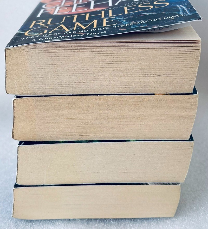 4 Lot Christine Feehan Books – Ghostwalkers Series; Romance/Suspense/Military -A