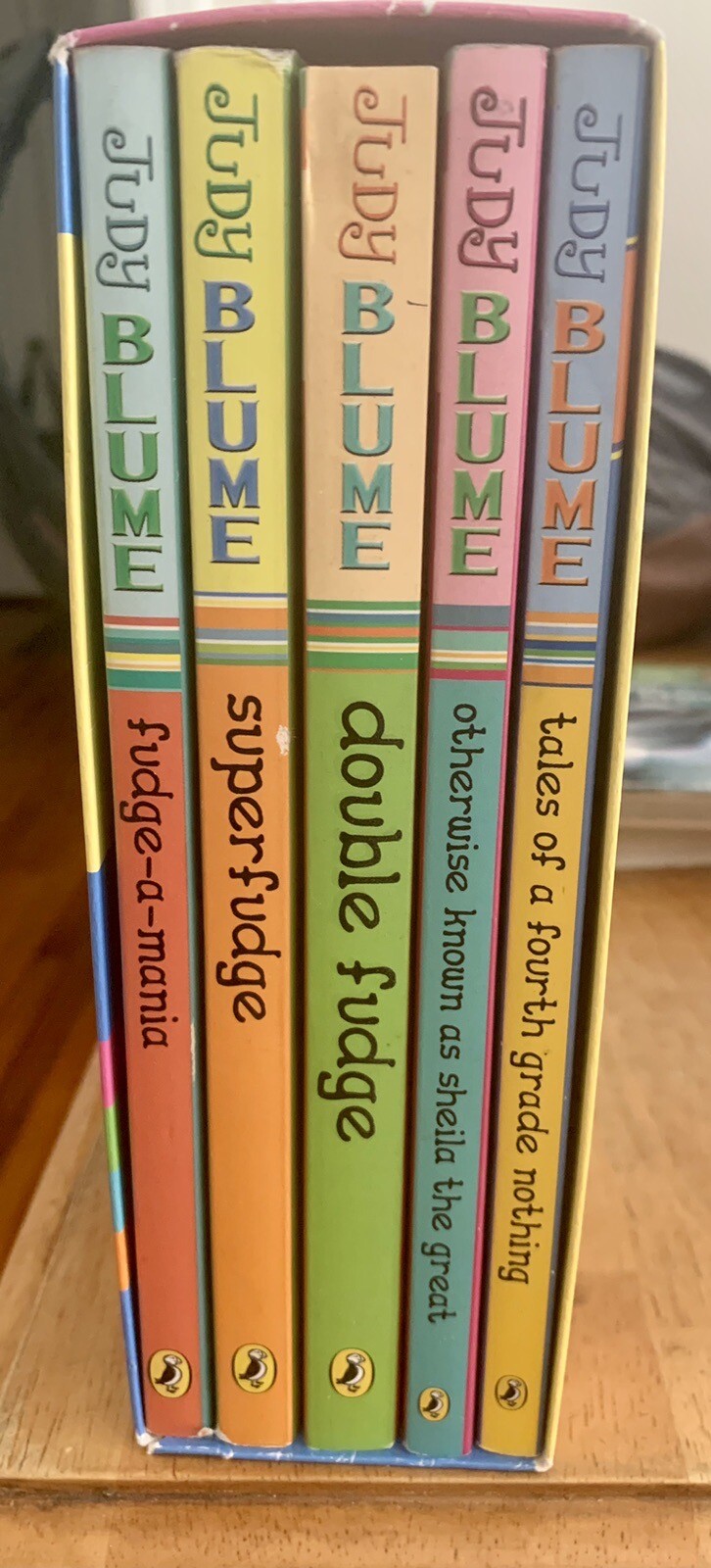 Judy Blume’s Fudge Box Set by Judy Blume (2007, Box or Slipcased / Digest…