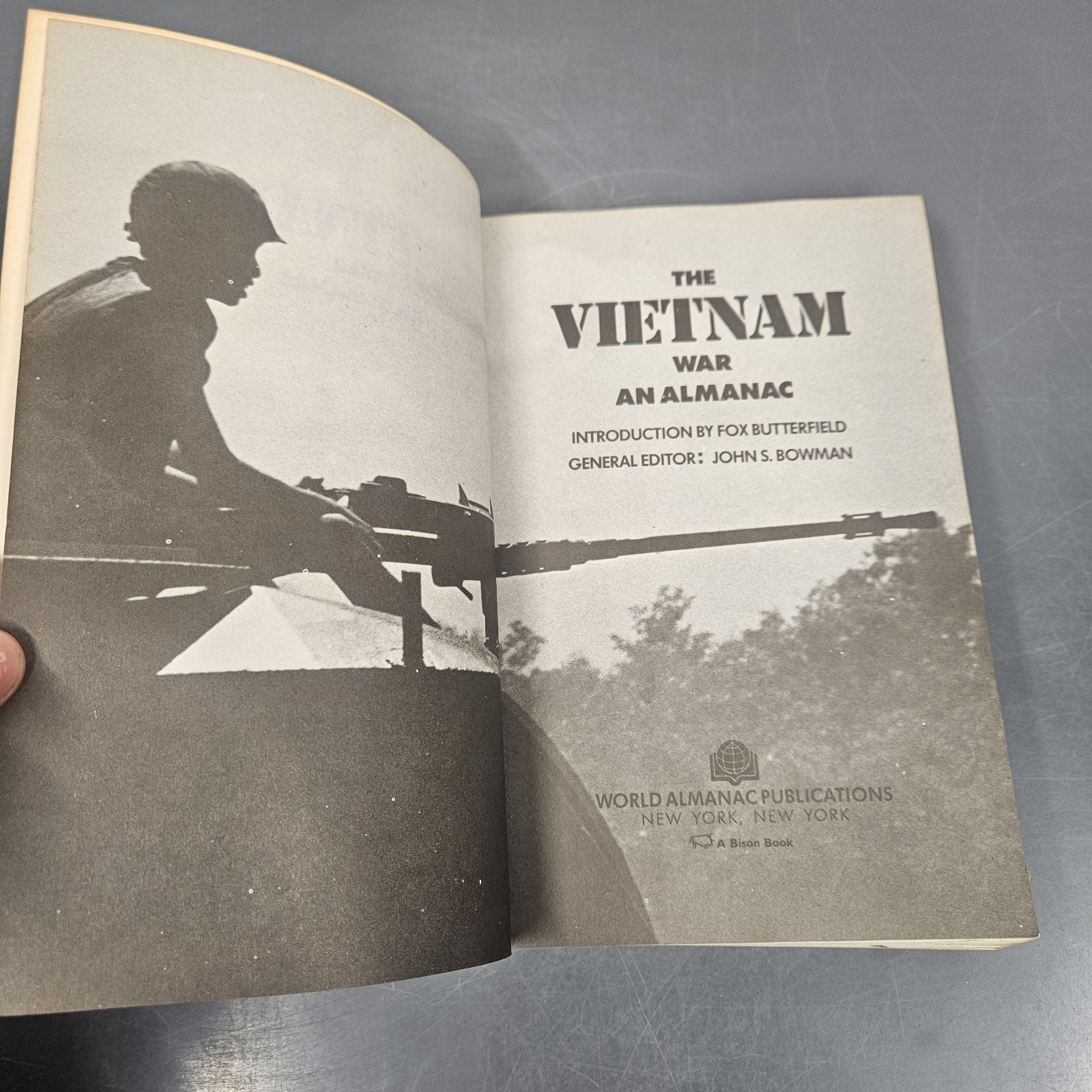 The Vietnam War An Almanac Edited John Bowman 1985 Illustrated Military History
