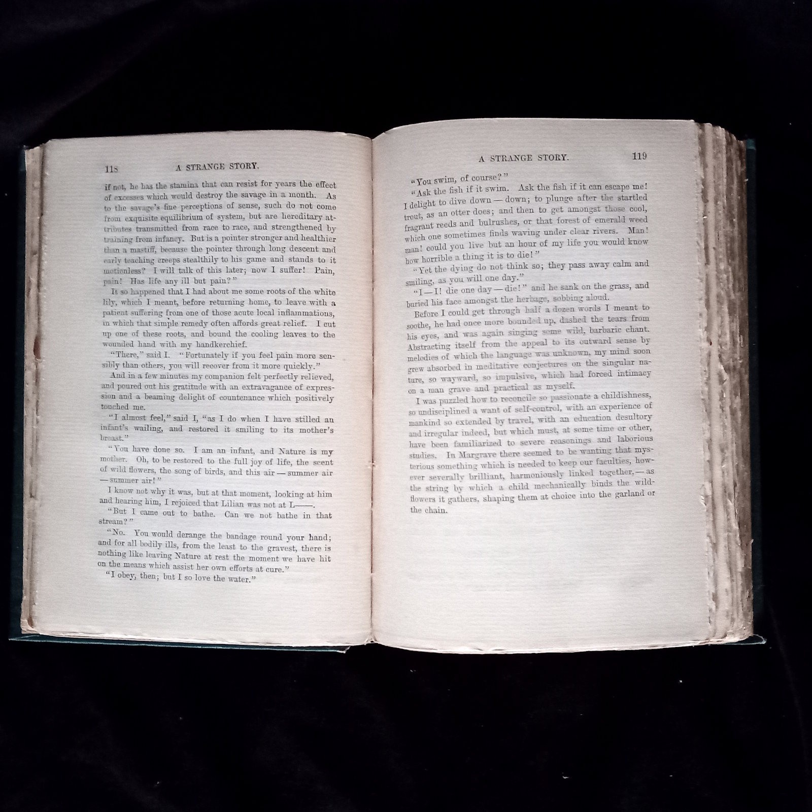 A Strange Story by Edward Bulwer Lytton, Dana Estes & Co circa 1900, HC, illus.