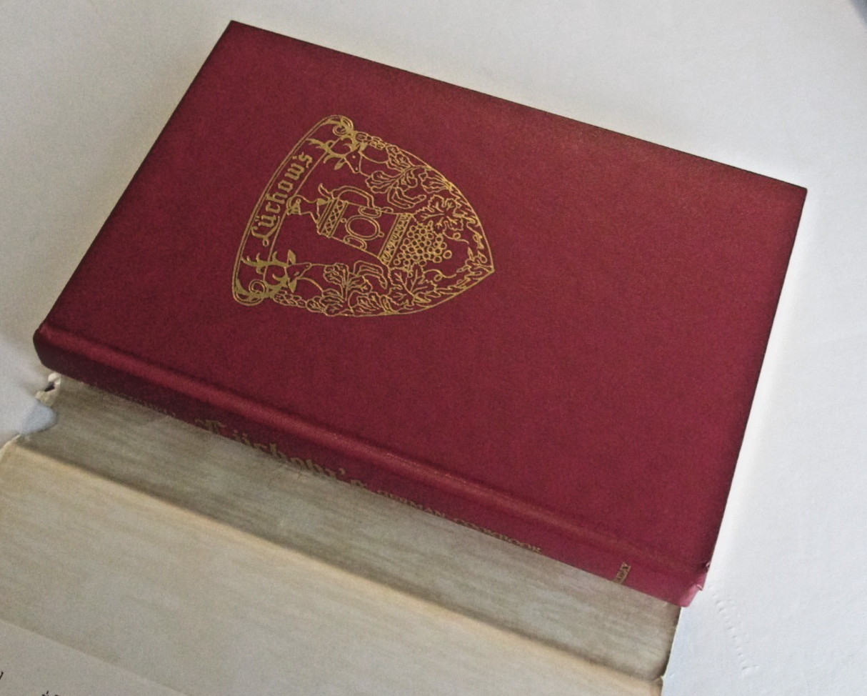 Luchow’s German Cookbook Jan Mitchell 1952 Illustrated Bemelmans BCE
