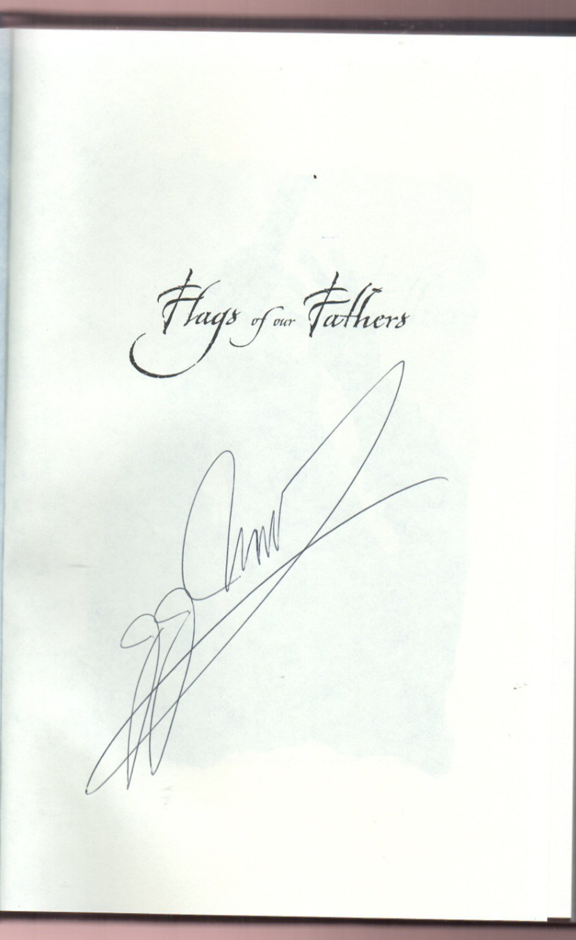 Flags of Our Fathers by James Bradley (2000, Hardcover) -Signed 1st/1st