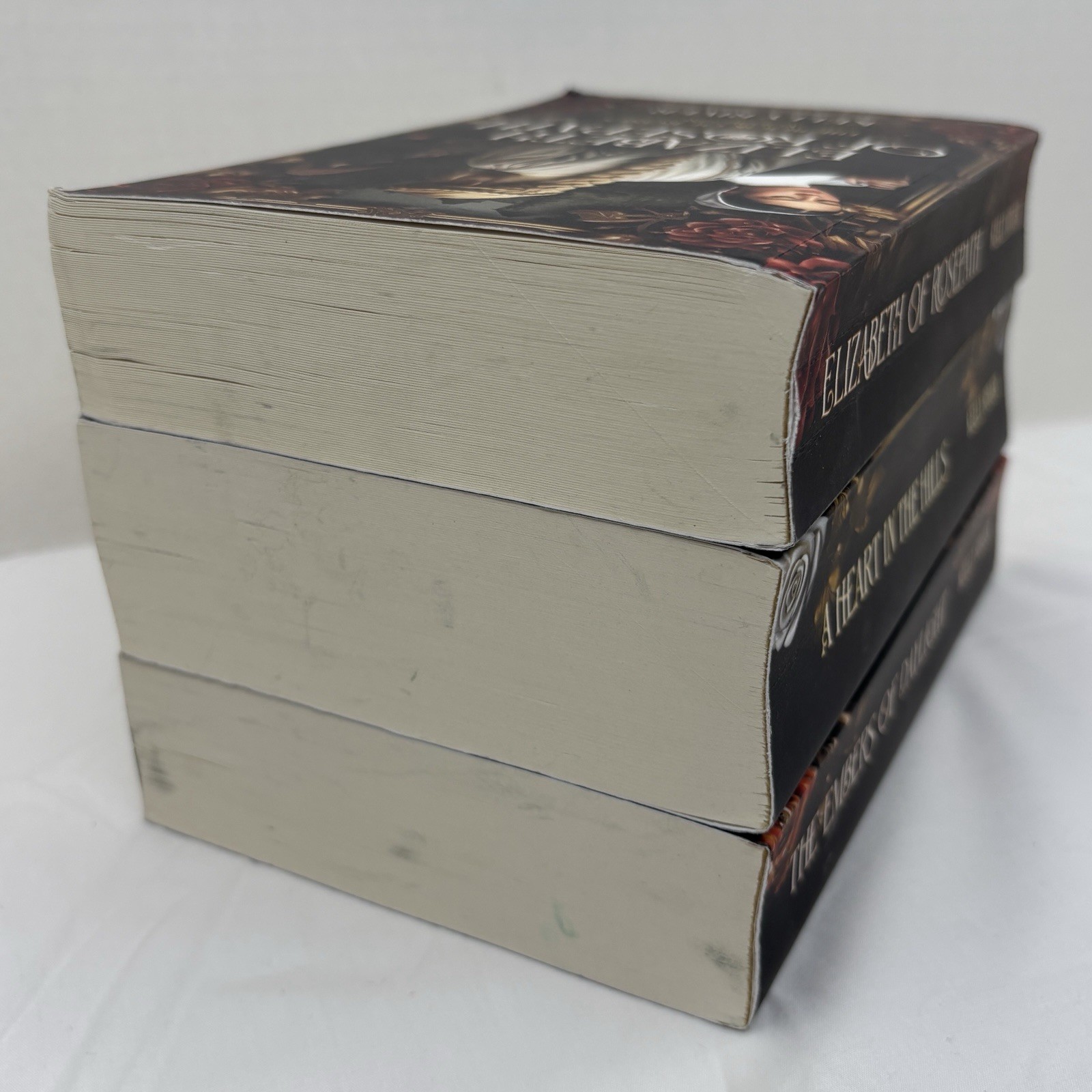 Book of Roses Series Kelly River Paperback Vol 1-3 Lot Ember Heart Elizabeth