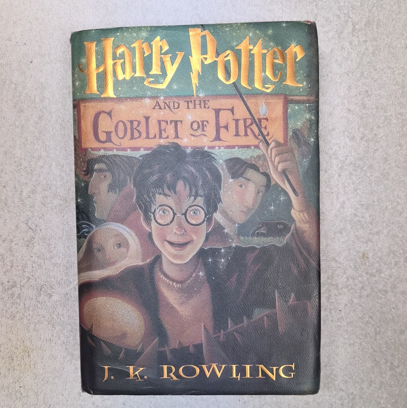 original U.S. hardcover editions of Harry Potter by J.K. Rowling